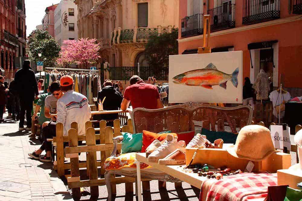 fin de semana de mercadillos al aire libre