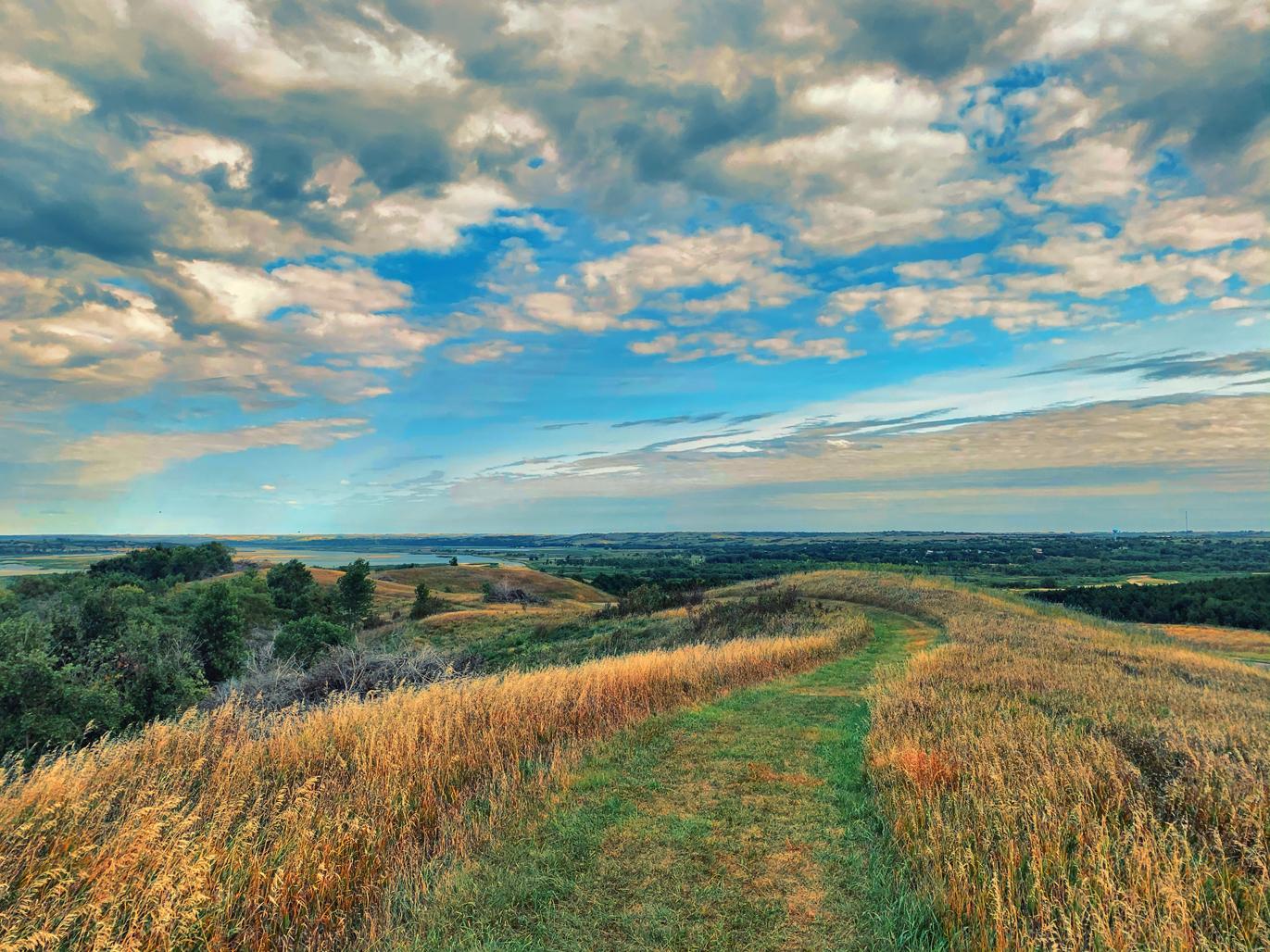 monowi nebraska usa open field
