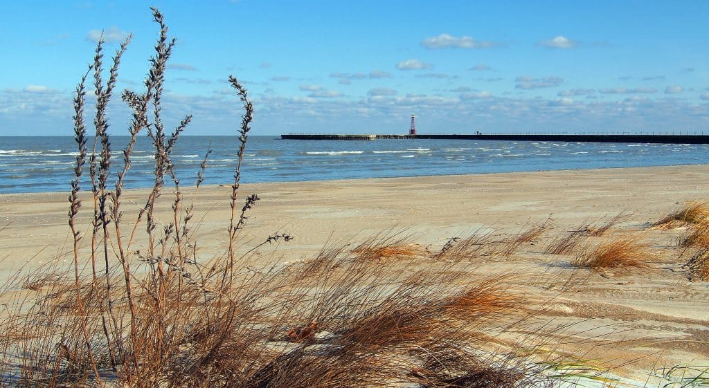 chicago illinois us montrose beach pier