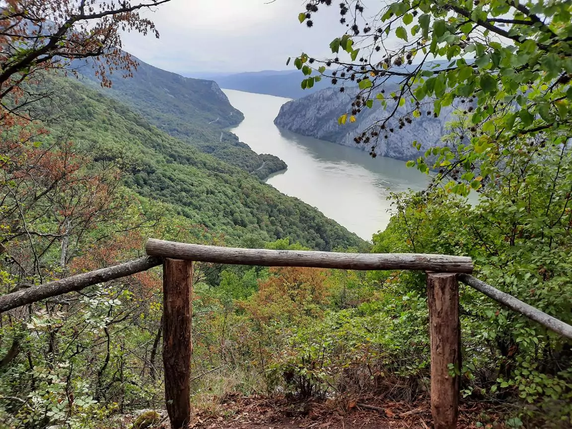 djerdap serbia ploce inside forest viewpoint