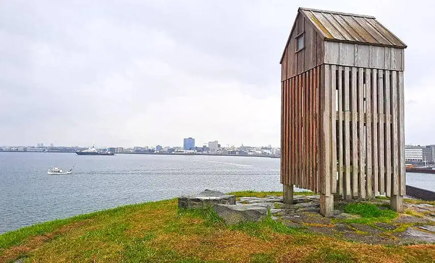 thufa iceland wooden hut