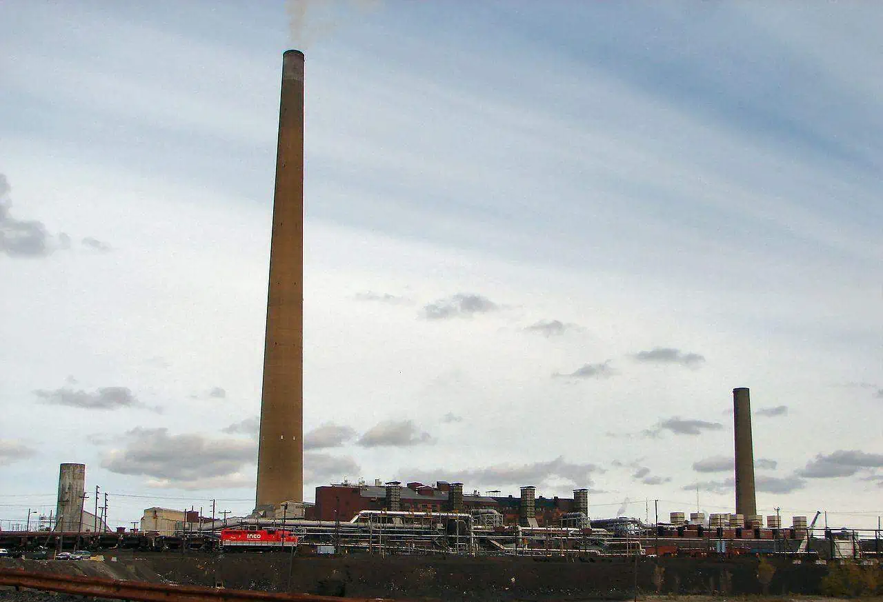 inco superstack sudbury ontario canada