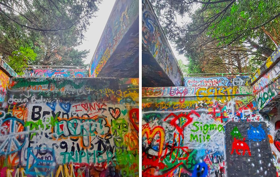 free expression tunnel raleigh north carolina us middle opening