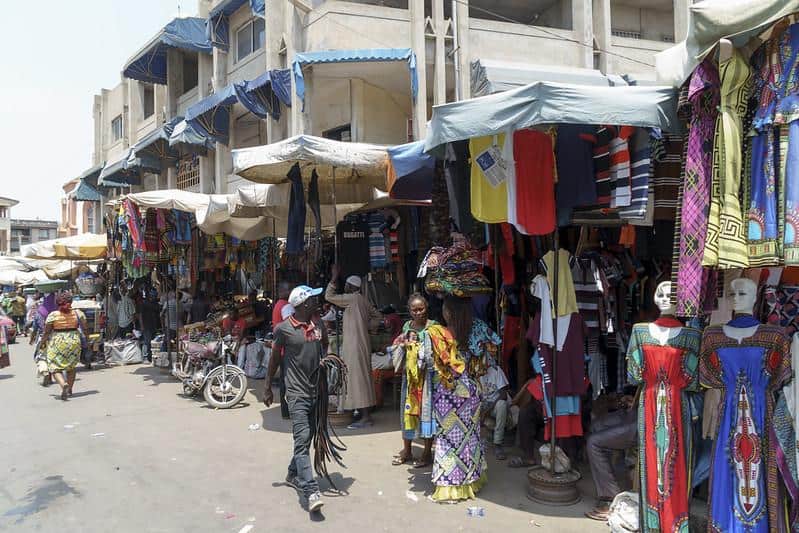 Lome Togo West Africa Grand Marche