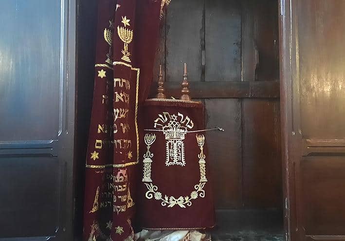 Aben Danan Synagogue Fes Fez Morocco Torah ark