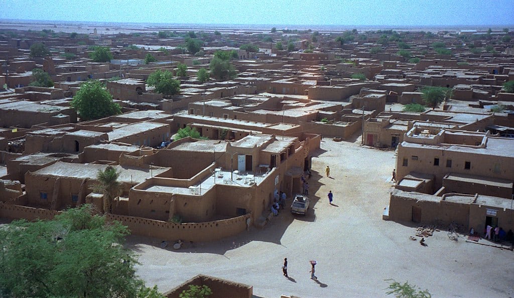 Grand Mosque Agadez Niger World tallest Mud Brick Building 1