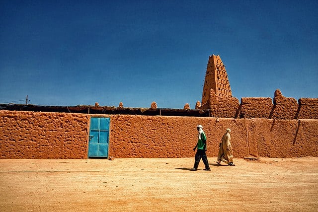 Grand Mosque Agadez Niger World tallest Mud Brick Building 4
