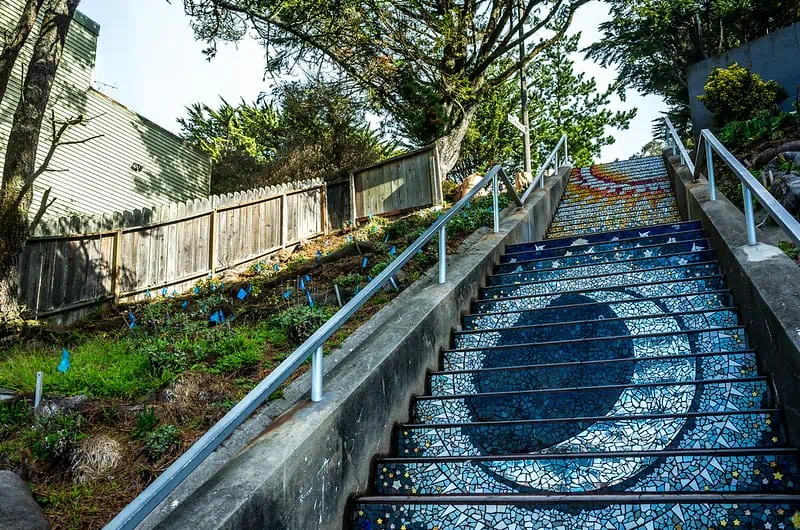 16th Avenue Tiled Steps San Francisco California US 8