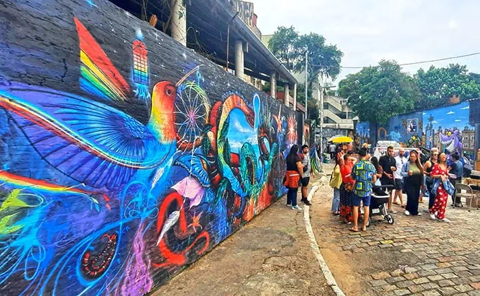 Batman s Alley Sao Paulo Brazil Graffiti Mural Street 7