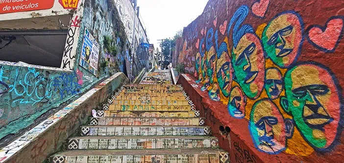 Escadaria do Patapio Sao Paulo Brazil mural graffiti Staircase 6