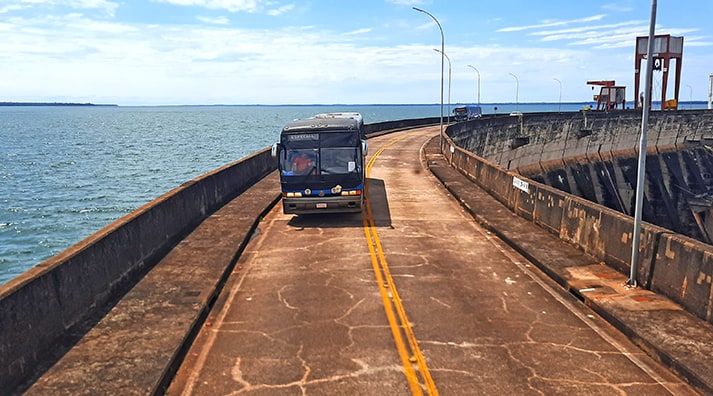 Itaipu Dam Second Largest Hydroelectric Power Station World Paraguay Brazil Border 14