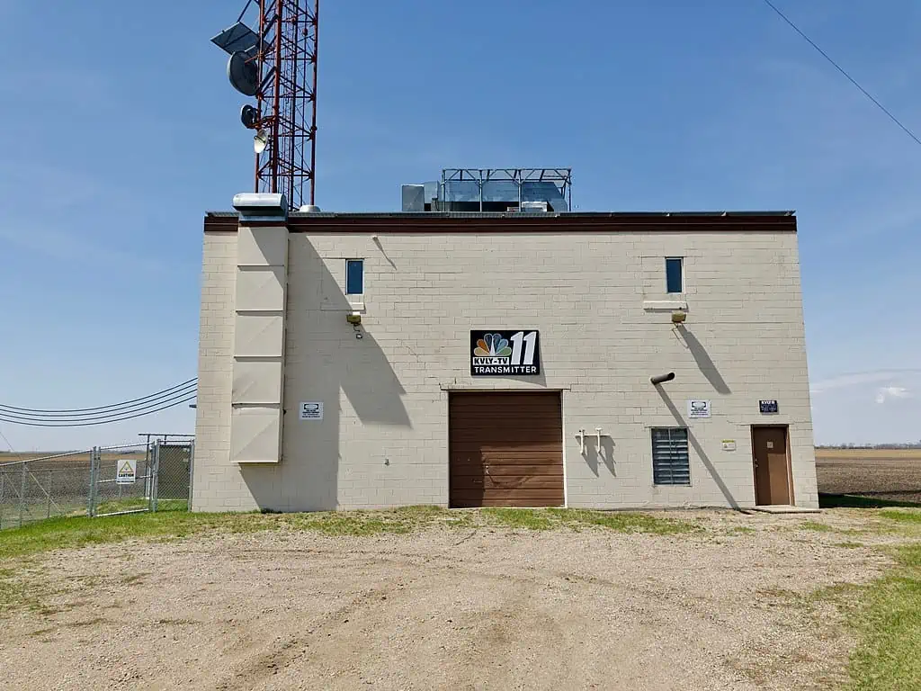 KVLY TV Mast building Blanchard North Dakota US 1