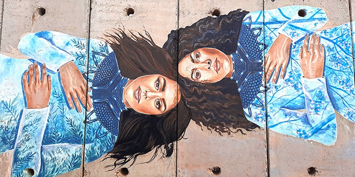 The Talking Walls of Shetula Kirot Medabrim Israel 8