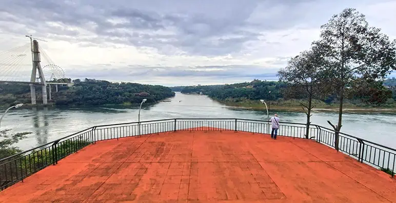 Tres Fronteras Border Triangle Tripoint Paraguay Argentina Brazil 4