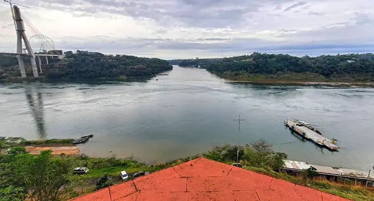 Tres Fronteras Border Triangle Tripoint Paraguay Argentina Brazil 5