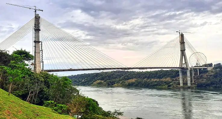 Tres Fronteras Border Triangle Tripoint Paraguay Argentina Brazil 7
