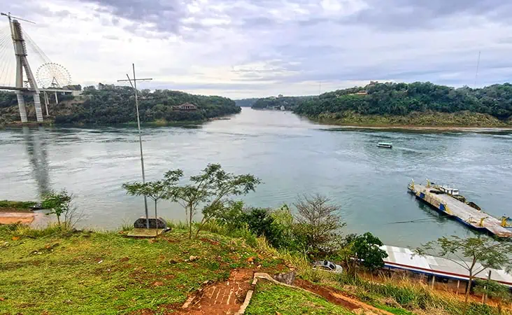Tres Fronteras Border Triangle Tripoint Paraguay Argentina Brazil 8