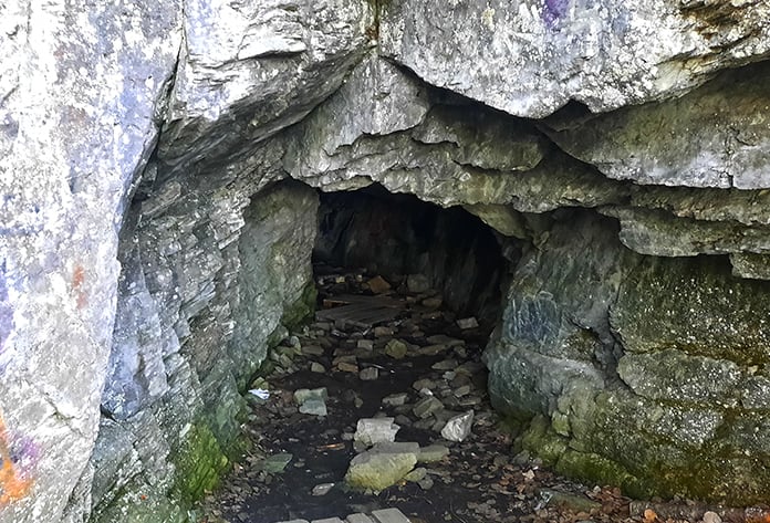 Grotta pa Ladestien cave Neighborhood Lade Trondheim Norway 17