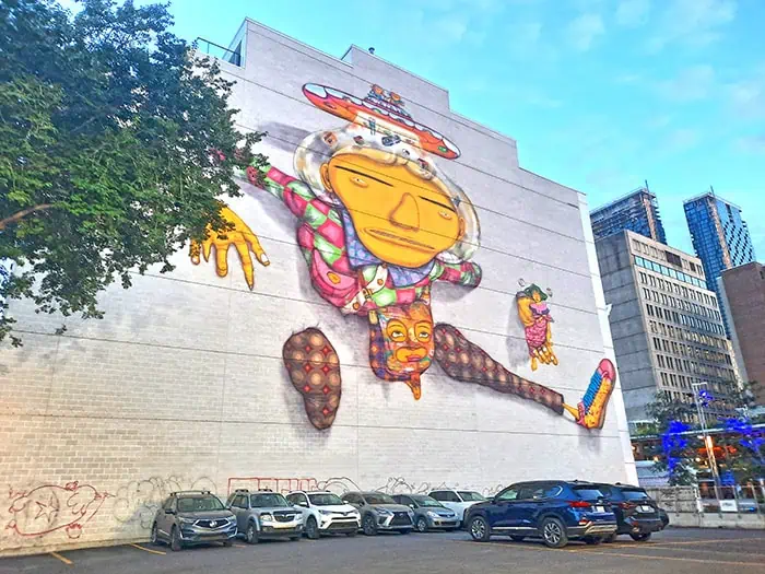 Mural Os Gemeos Montreal Quebec Canada 2