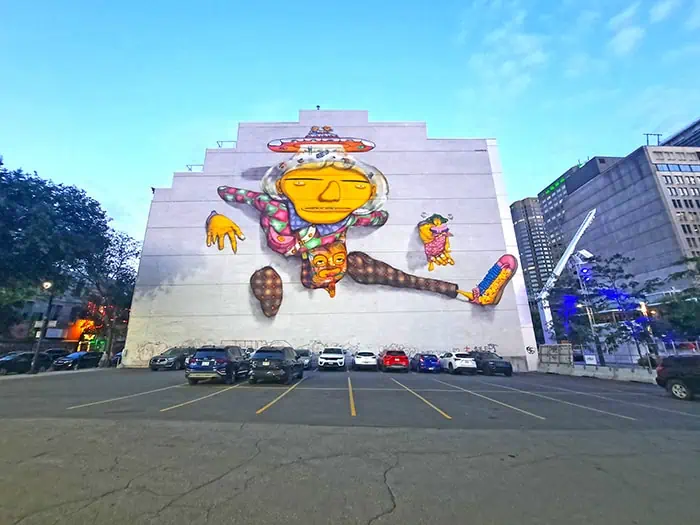 Mural Os Gemeos Montreal Quebec Canada 3
