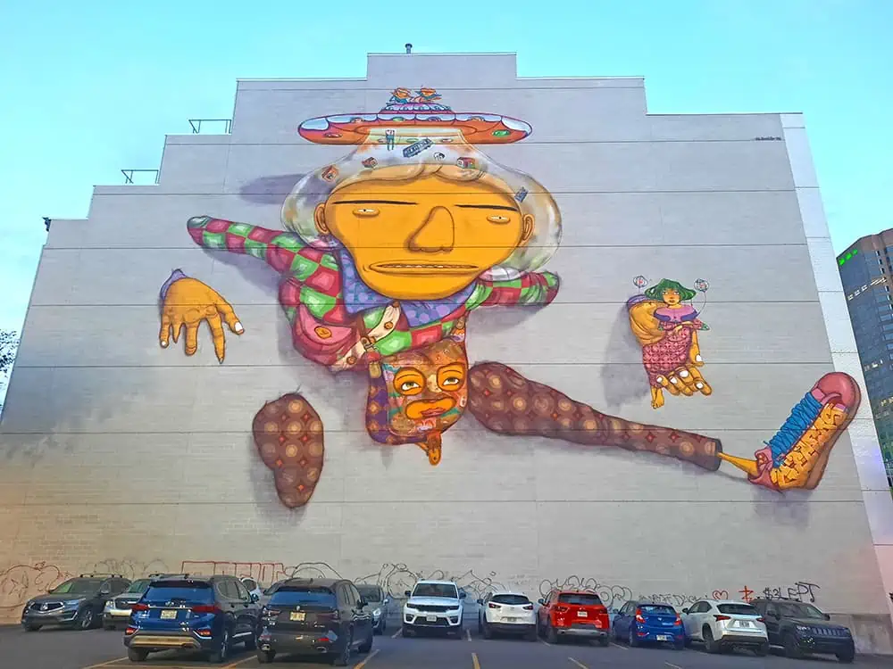 Mural Os Gemeos Montreal Quebec Canada 4