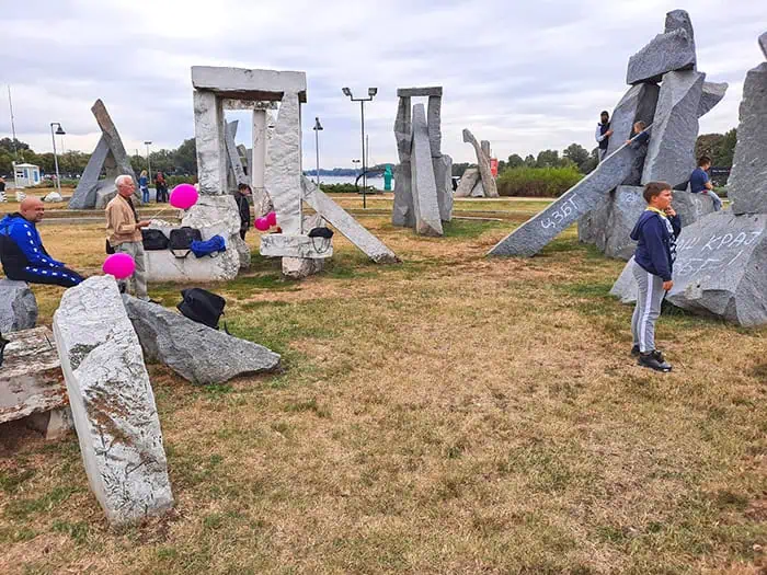 Ada Stonehenge Belgrade Serbia