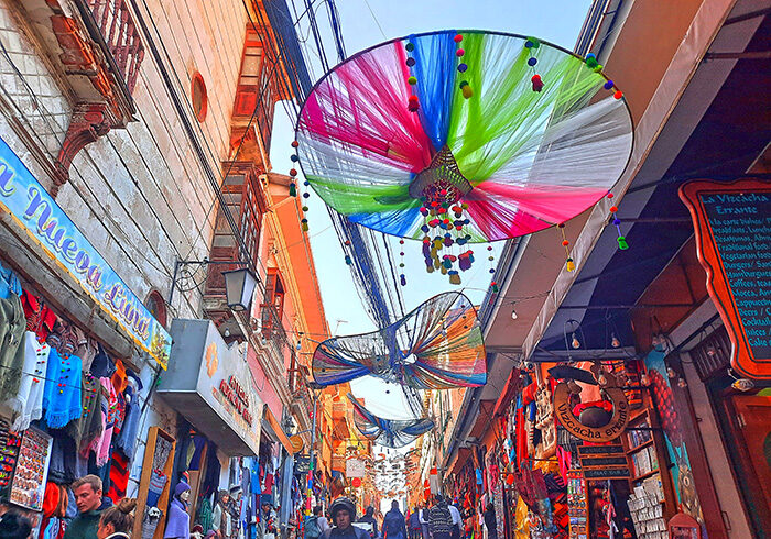 La Paz Umbrella Street Bolivia 11