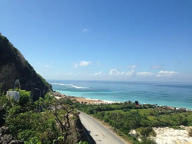 Pandawa Beach Road Bali Indonesia 4