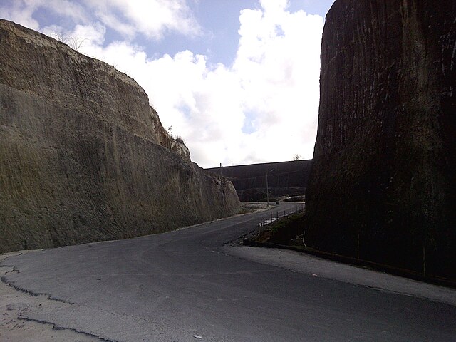 Pandawa Beach Road Bali Indonesia 5